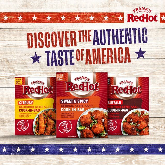 Frank's RedHot Sweet & Spicy Georgia Style Cook-In-Bag 25G 25g