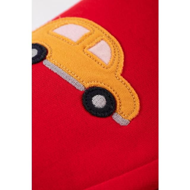 Frugi Switch Character Crawlers True Red/Cars 0-5 Years