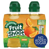 Fruit Shoot Orange No Added Sugar 4 x 200ml