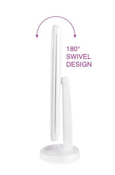 Full Size LED Makeup Mirror 1x 3x 5x & 10x Magnification