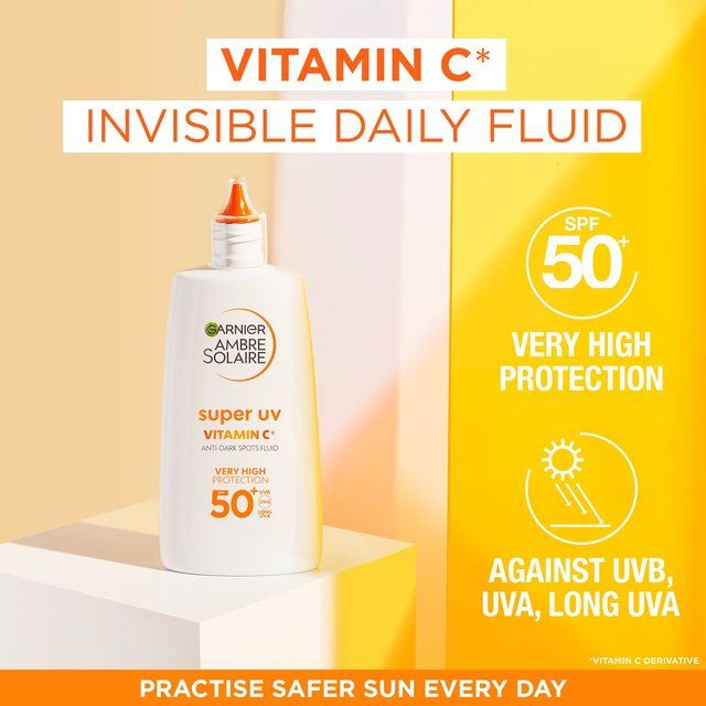 Garnier Ambre Solaire Super UV Vitamin C Fluid 40ml