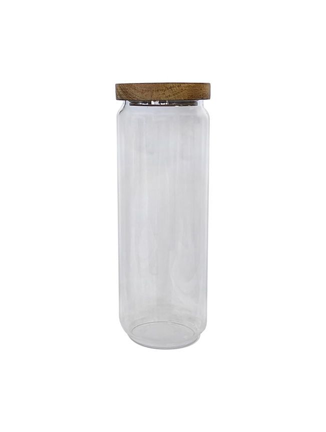 George Home Acacia Lid Canister