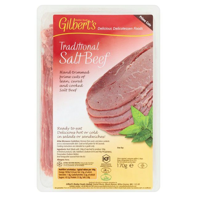 Gilbert's Salt Beef 170g
