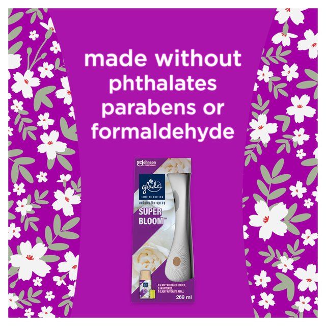 Glade Automatic Spray Holder & Refill Superbloom 269ml