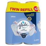 Glade Autospray Twin Refill Clean Linen Air Freshener 2 x 269ml