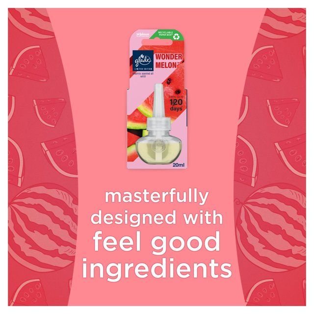 Glade Plug In Refill Electric Scented Oil Wondermelon 20ml