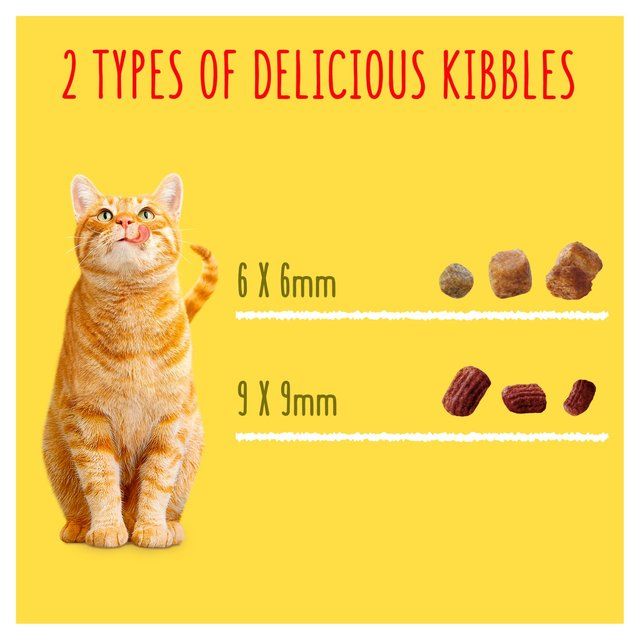 Go-Cat Crunchy & Tender Chicken and Beef Dry Cat Food 900g