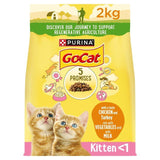 Go-Cat Kitten Chicken Turkey and Milk Dry Cat Food 2kg