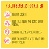 Go-Cat Kitten Chicken Turkey and Milk Dry Cat Food 2kg