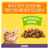 Go-Cat Senior Chicken and Turkey Dry Cat Food 750g