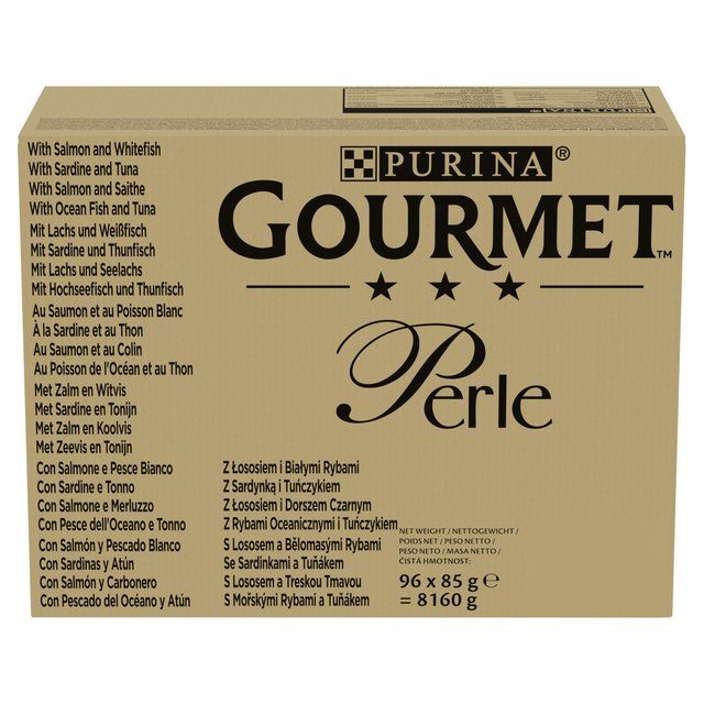 Gourmet Perle Seaside Duo in Gravy Wet Cat Food 96 x 85g