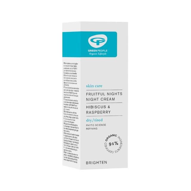 Green People Organic Night Cream Fruitful Nights Vegan 50ml