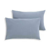 Habitat Cotton Rich Pillowcase Pair Denim Blue