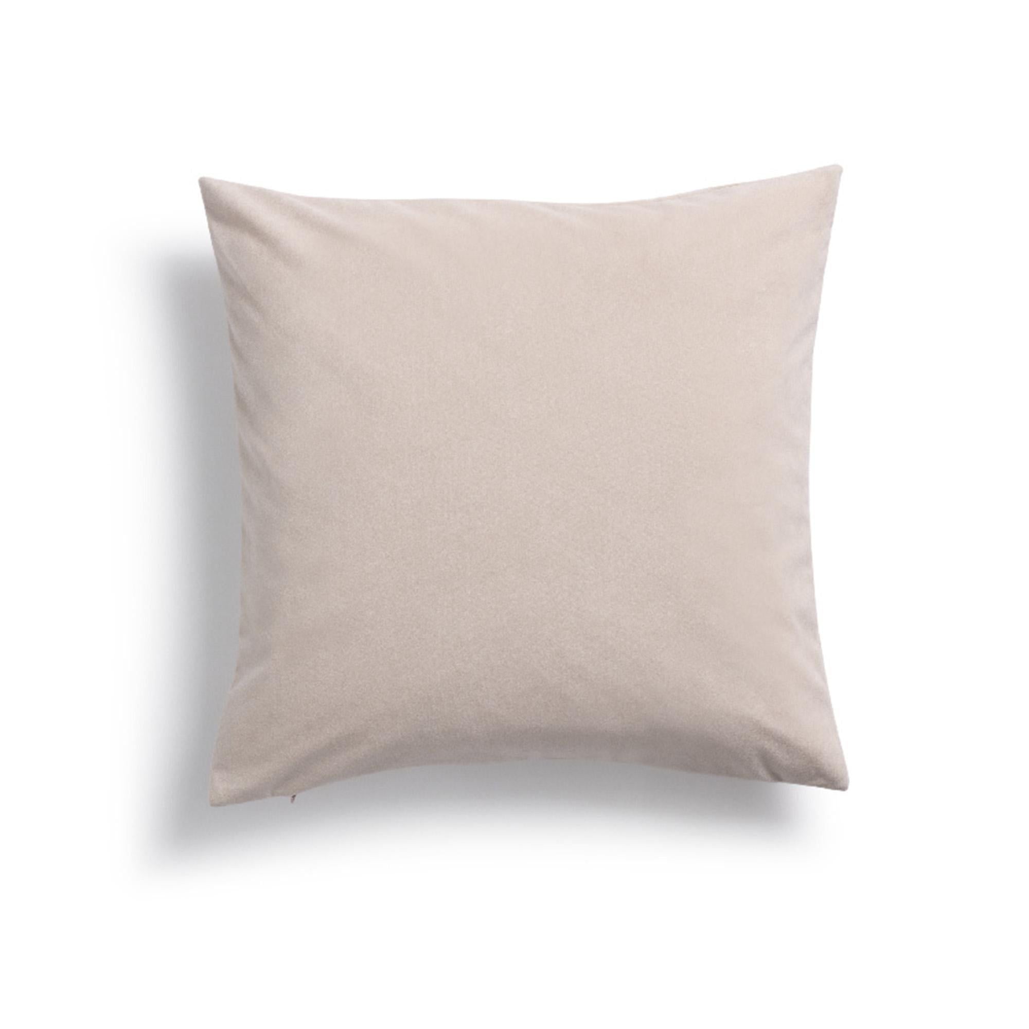 Habitat Matte Velour Cushion Dusky Pink