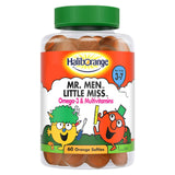 Haliborange for Kids 3-7 Mr. Men Little Miss Omega-3 & Multivitamins - 60 Orange Softies
