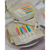 Happy Birthday Recyclable Paper Plates 12 per pack