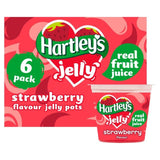 Hartley's Strawberry Jelly Pot Multipack 6 x 125g