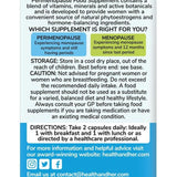 Health & Her Perimenopause Multi-nutrient Support Supplement Capsules 60 per pack