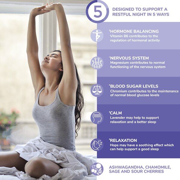 Health & Her Sleep+ Multi Nutrient Supplement