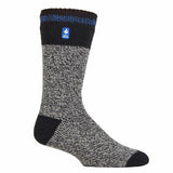 Heat Holders Mens Extra Thick Warm Thermal Socks 6-11 UK Black Red (Porto) / 1EA