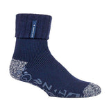 Heat Holders Mens Warm Thermal Slipper Bed Socks 6-11 UK Navy Blue (Whittaker) / 1EA