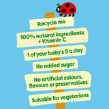 Heinz Apple & Blueberries Baby Food Fruit Pouch 6+ Months 100g