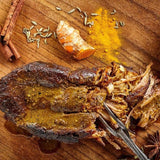 Helen Browning's Slow Cooked Organic Pulled Pork with Turmeric & Five Spice 360g