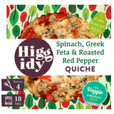 Higgidy Feta & Roasted Red Pepper Quiche