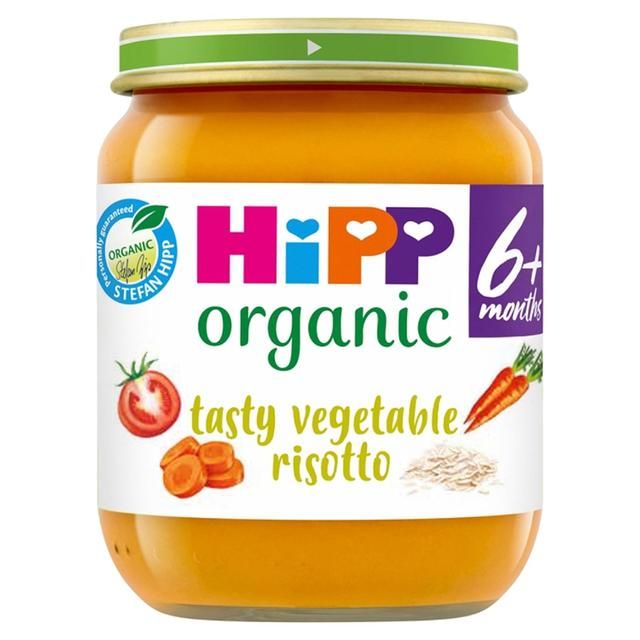 HiPP Organic Tasty Vegetable Risotto Baby Food 6+ months 125g