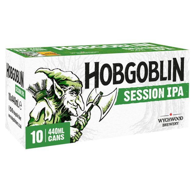 Hobgoblin Session IPA Ale Beer Cans 10 x 440ml