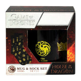 House Of Dragon Enamel Mug & Sock Set