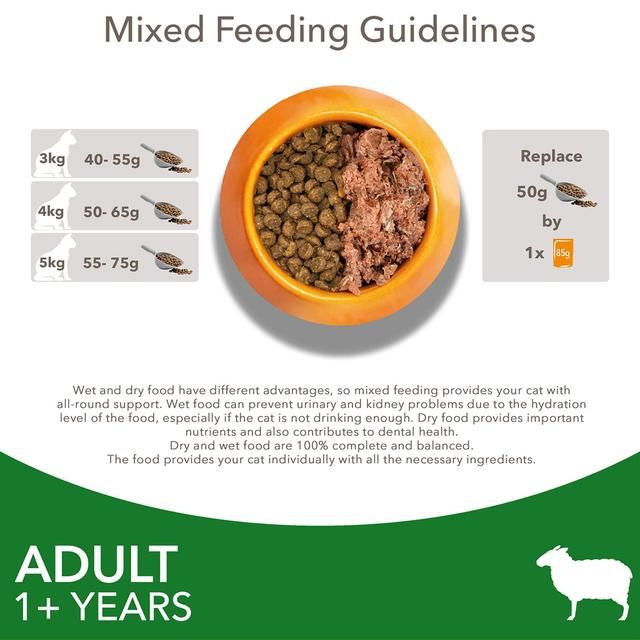 IAMS Adult Dry Cat Food Lamb 3kg