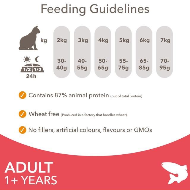 IAMS Adult Dry Cat Food Salmon 3kg