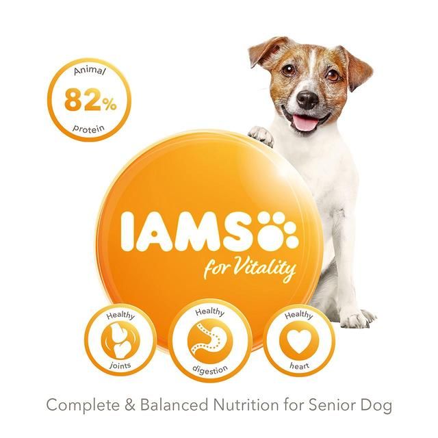 IAMS for Vitality Senior Dog Food Small/Medium Breed With Fresh Chicken 2kg