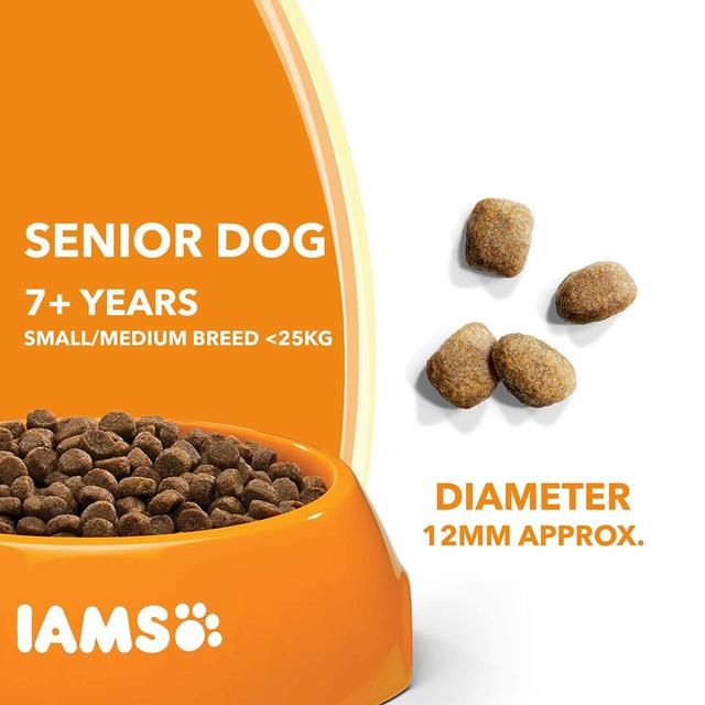 IAMS for Vitality Senior Dog Food Small/Medium Breed With Fresh Chicken 2kg