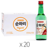 Soju au yaourt Chum Churum (12,0 % vol.) - Caisse de 20