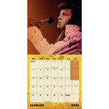Elvis Presley 2025 Square Wall Calendar (30cm x 30cm)