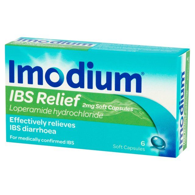 Imodium Capsules for IBS Diarrhoea Relief 6 per pack