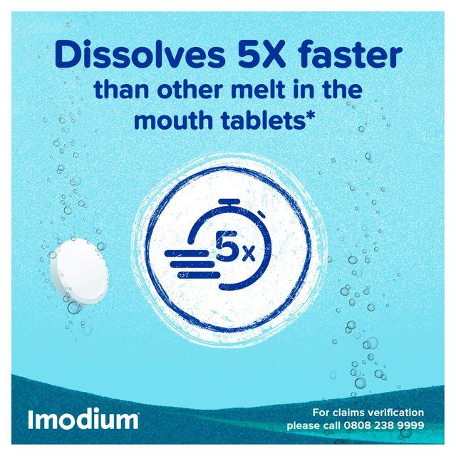 Imodium Instant Melt Tablets 12 per pack