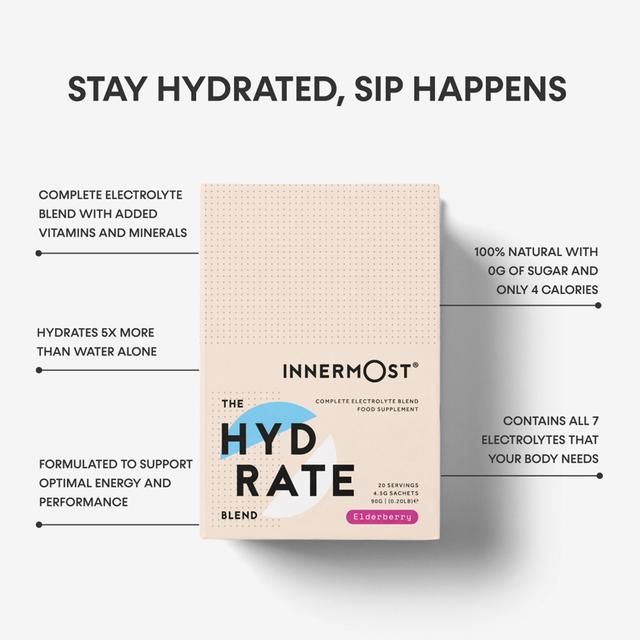 Innermost The Hydrate Blend Elderberry 20 x 4g
