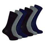 IOMI 6 Pairs Mens Seamless Diabetic Bamboo Socks 6-11 UK