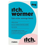 Itch Wormer Tablets For Dogs (3-20kg) 2 per pack