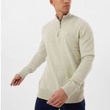 Jack Wills Men's Funnel Neck 1/2 Zip Sweater