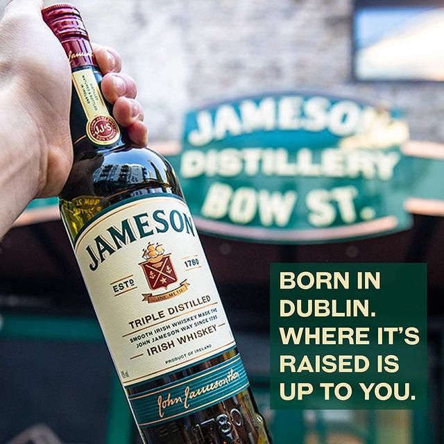 Jameson Triple Distilled Blended Irish Whiskey 35cl