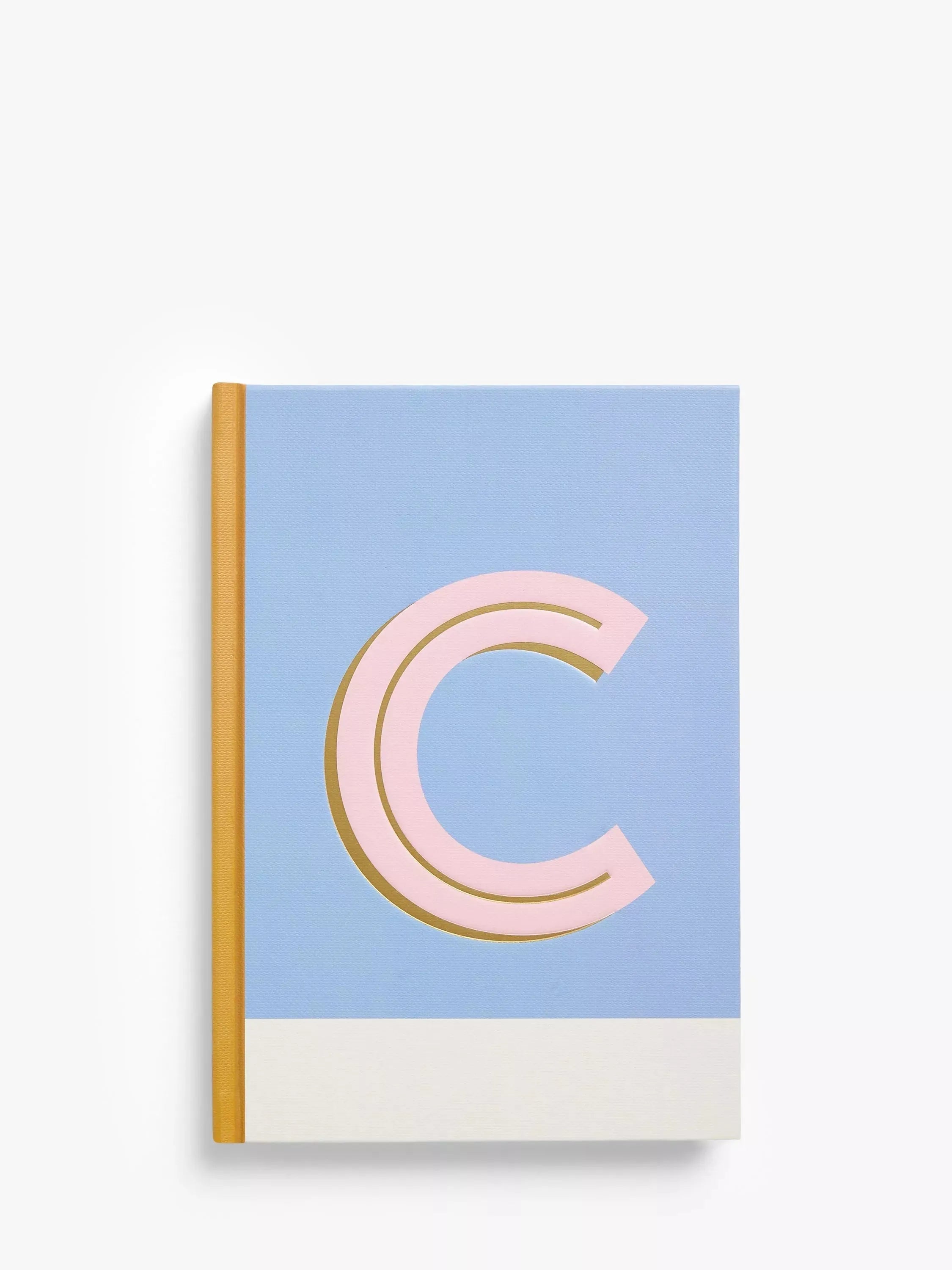John Lewis A5 Colour Block Initial Notebook