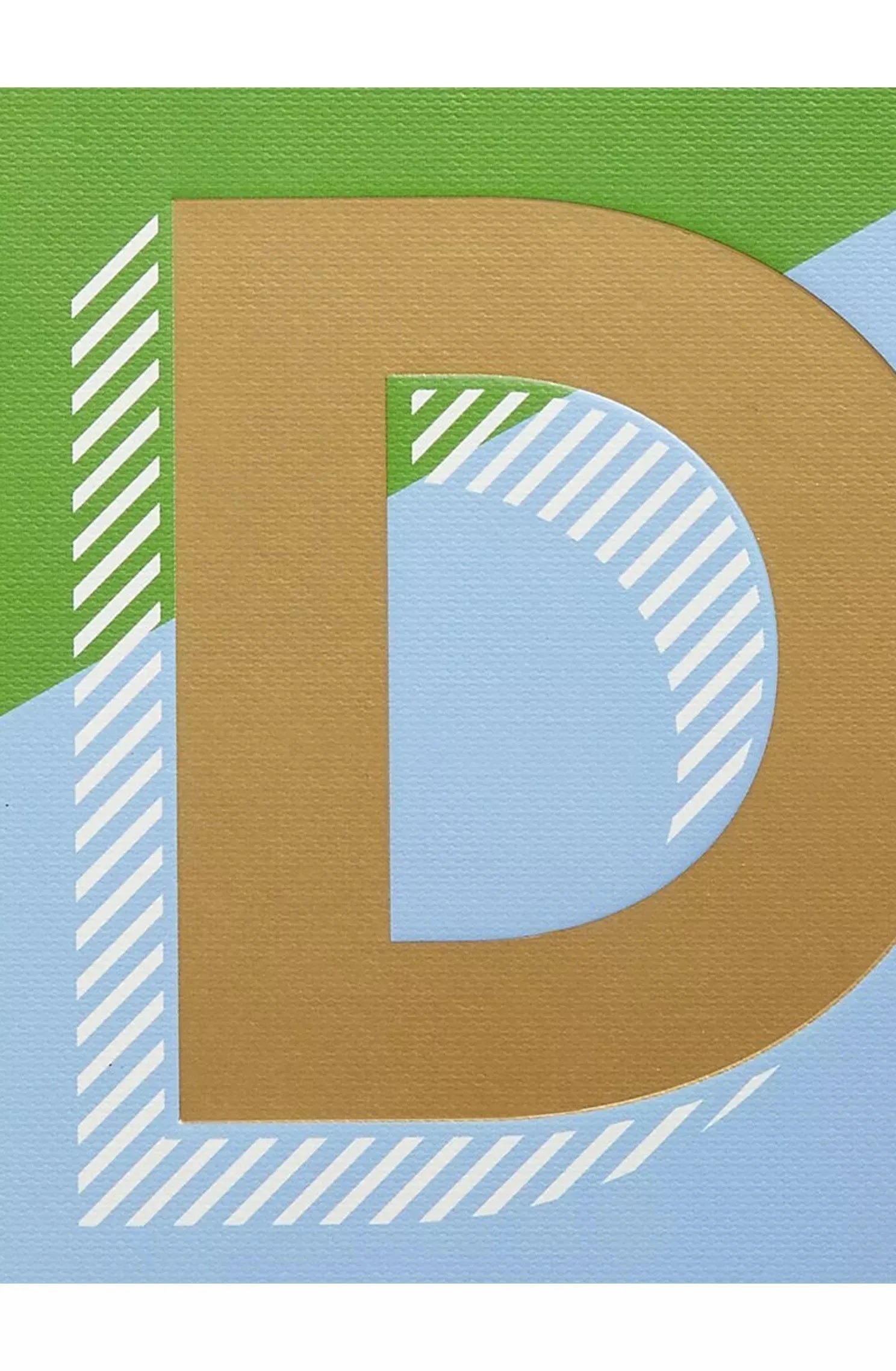 John Lewis A5 Colour Block Initial Notebook D