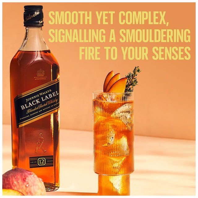 Johnnie Walker Black Label Blended Scotch Whisky 70cl