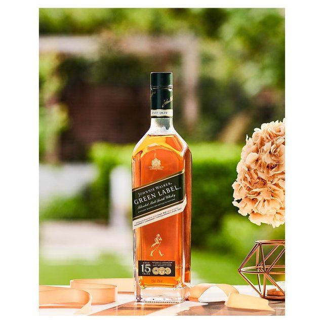 Johnnie Walker Green Label 15 Year Old Blended Scotch Whisky 70cl