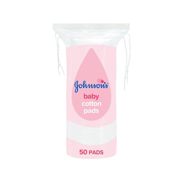Johnson's Baby Cotton Pads- 50 Pads 50 per pack