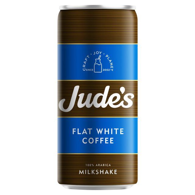 Jude's Flat White Coffee Milkshake Can 250ml